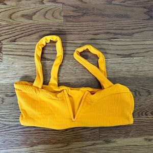 L space orange bikini